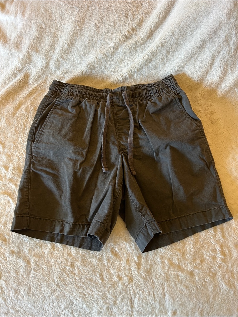 Sonoma Men's Drawstring Hybrid Shorts in Charcoal Gray